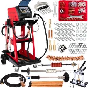 Spotter IDEAL 5800 Maxi Zgrzewarka jednostronna do karoserii 3800 A 400 V Quick Puller Srebrny