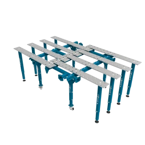 Modułowy Stół Spawalniczy MWT Pojedynczy Rozkładany 2670 x 1600 mm