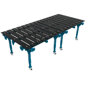 Modułowy Stół Spawalniczy MWT Podwójny Azotowany 3200 x 1500 mm