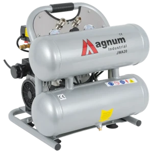 KOMPRESOR BEZOLEJOWY STOMATOLOGICZNY CICHY JWA20 20 L 580 W 230 V MAGNUM