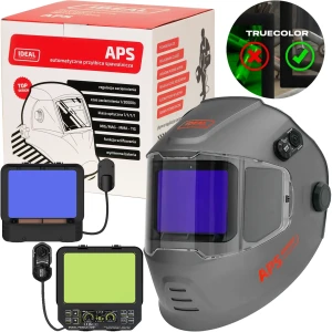 IDEAL APS Expert P43 X2 TITAN MAT - automatyczna przyłbica spawalnicza