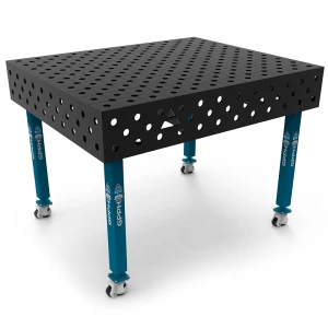 Stół Spawalniczy Na Kołach GPPH ECO Fi28 Siatka Diagonalna - 1200 x 1000 mm