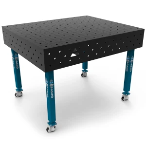 Stół Spawalniczy Na Kołach GPPH ECO Fi16 100x100 - 1200 x 1000 mm