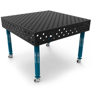 Stół Spawalniczy Na Kołach GPPH ECO Fi28 Siatka Diagonalna - 1200 x 1200 mm