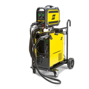 Spawarka Esab Warrior MIG 501i CC/CV z podajnikiem Robust Feed Pro i chłodnicą