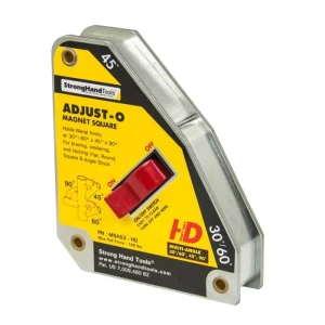 Kątownik Magnetyczny 65kg Strong Hand Tools Adjust-O MSA53-HD
