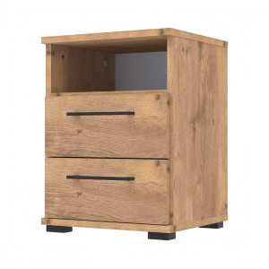 Szafka nocna NOX-D2 40×36×54 cm ze schowkiem i szufladami D2N1 LANCELOT