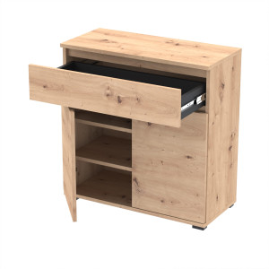 Szafka na buty z szufladą Tres 80x36 Dąb Artisan