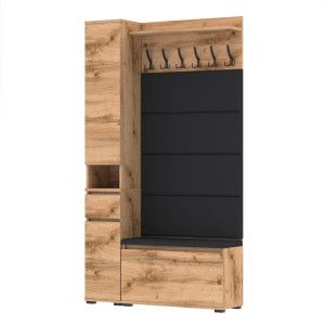Garderoba 110x30D1N1 Supra30 VB80 4 Panele WP80 WOTAN