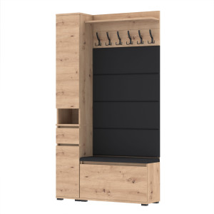 Garderoba 110x30D1N1 Supra30 VB80 4 Panele WP80 ARTISAN