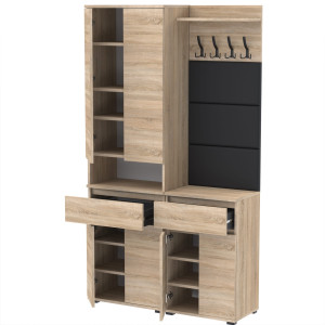 Garderoba 110x36D1N1 SUPRA60 TRES50 3PAN-WP50 SONOMA