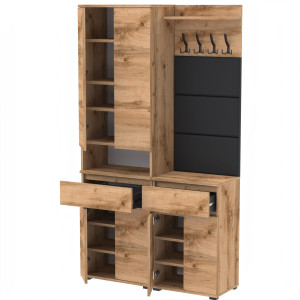 Garderoba 110x30D1N1 SUPRA60 TRES50 3PAN-WP50 WOTAN