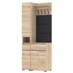 Garderoba 80x36D1N1 Supra30Tres50 3PAN WP50 SONOMA