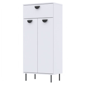 Komoda Bones 60x30D4N3 BIAŁY