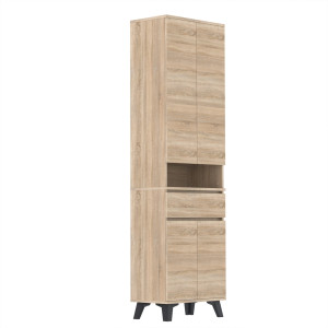Szafka 60x36D1N2 komoda wysoka Supra T2 SONOMA