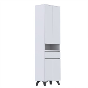 Szafka 60x36D1N2 komoda wysoka Supra T2 BIAŁY