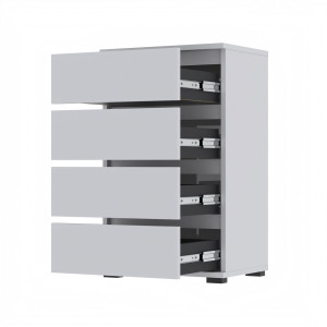 Komoda z szufladami Vini 50x36 D1N1 BIAŁY