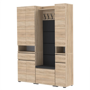 Garderoba 150x30D1N1 szafka na buty SU60-VB-SU30 SONOMA