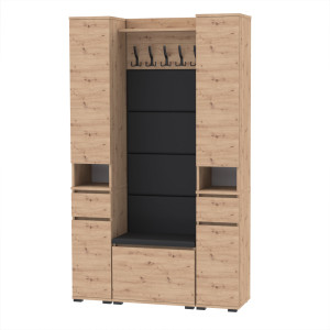 Garderoba 120x30D1N1 szafka na buty SU30-VB-SU30 ARTISAN