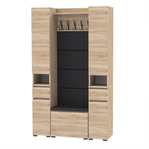 Garderoba 120x36D1N1 szafka na buty SU30-VB-SU30 SONOMA