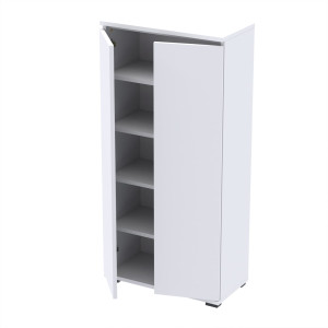 Komoda szafka NEX 60×36×124 cm sypialnia salon przedpokój D1N1 BIALY