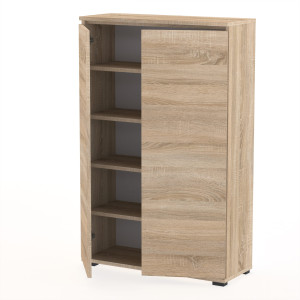 Komoda szafka NEX 80x30x124 sypialnia salon przedpokój D1N1 SONOMA