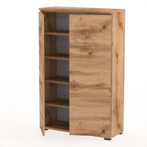 Komoda szafka NEX 80x30x124 sypialnia salon przedpokój D1N1 WOTAN