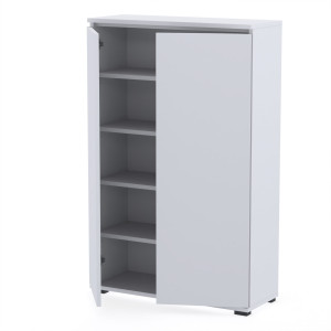 Komoda szafka NEX 80x36x124 sypialnia salon przedpokój D1N1 BIAŁY