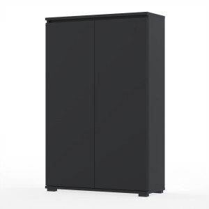 Komoda szafka NEX 80x36x124 sypialnia salon przedpokój D1N1 CZARNY