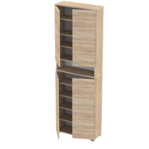 Szafka na buty Supra-Nex 80x30x244 D1N1 SONOMA