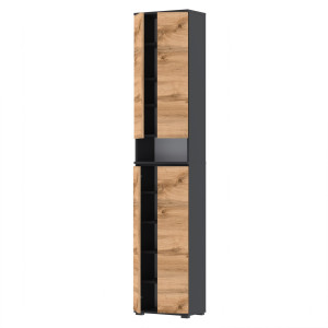 Szafka na buty Supra-Nex 50x30x244 D1N1 CZARNY WOTAN