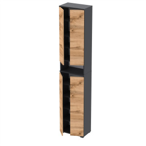 Szafka na buty Supra-Nex 50x36x244 D1N1 CZARNY WOTAN