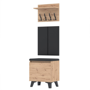 Garderoba 50x30D1N2 P2WP szafka na buty wieszak ARTISAN