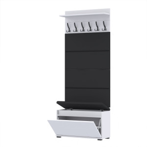 Garderoba VB100x36WP100PAN4 D1N1 BIAŁY