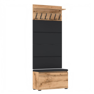 Garderoba VB80x36WP80PAN4 N1D1 Dąb Wotan