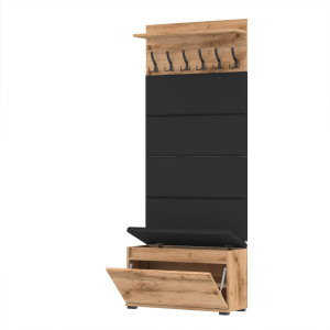 Garderoba VB80x30WP80PAN4 N1D1 Dąb Wotan