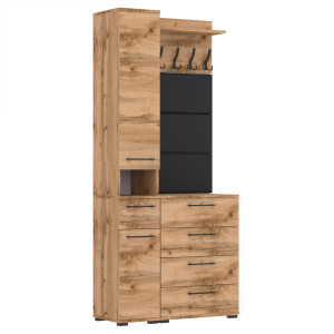 Garderoba 90x36cm Altus60 Supra2 3PanD2N1 Wotan