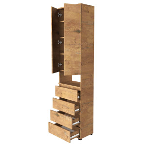 Szafka szafa wysoka supra VINI 50x30x202 D1N1 LANCELOT