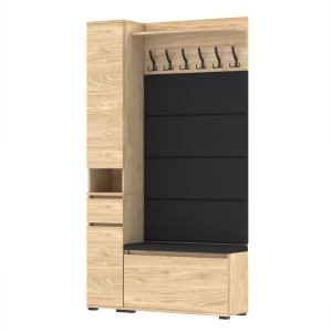 Garderoba 110x36D1N1 Supra30 VB80 4 Panele WP80 OLEJOWANY