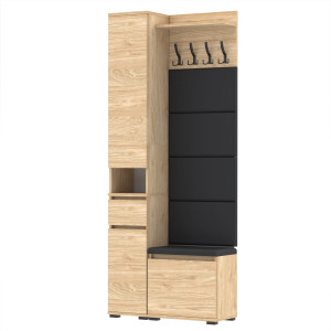 Garderoba 80x36cm SU30 VB-4PAN-WP50D1N1 OLEJOWANY