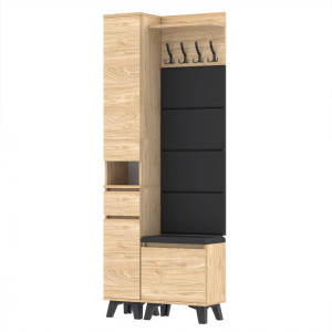 Garderoba 80x30cm SU30 VB-4PAN-WP50D1N2 OLEJOWANY