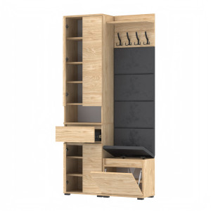Garderoba 100x30cm Supra50 VB50 4 Panele WP50 D1N1 OLEJOWANY