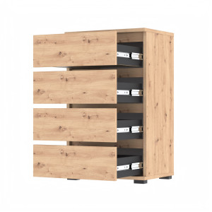 Komoda z szufladami Vini 50x30 D1N1 DĄB ARTISAN