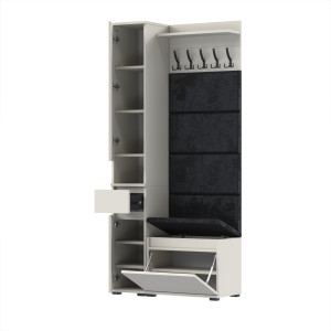 Garderoba 90x30cm Supra30-VB-2-N1 - Kaszmir