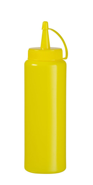 Dyspenser do zimnych sosów HENDI 0,35L żółty 55x(H)205mm