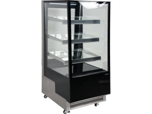 Witryna Chłodnicza 300L 65x80x144 Czarna YATO