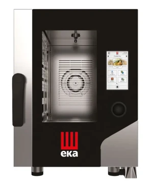 Piec konwekcyjno-parowy Millennial Touch Screen Gastro Compact 6×GN 2/3 - elektryczny Tecnoeka 400V/5200W 500x750x(H)700mm
