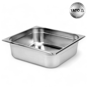 Pojemnik Gastronomiczny ze Stali Nierdzewnej GN 2/3 100MM 9L YATO