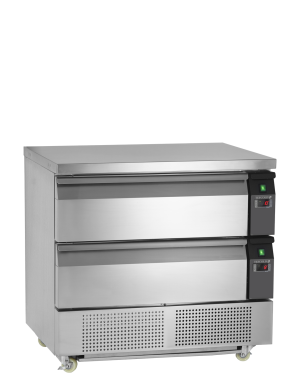 Chłodziarka szufladowa dwutemperaturowa GN2/1 Uni-Drawer UD2-2 | TEFCOLD