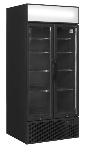 Czarna chłodziarka ekspozycyjna FSC891H Black | TEFCOLD